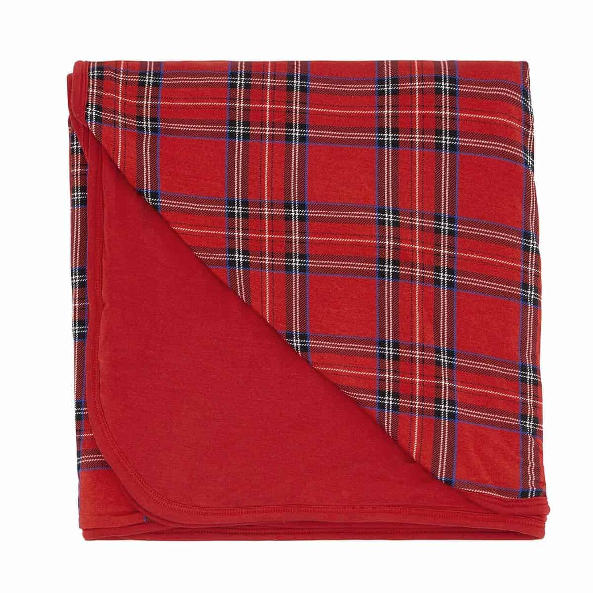 Manta Little Sleepies de Nube Navideña - Manta de Bambú