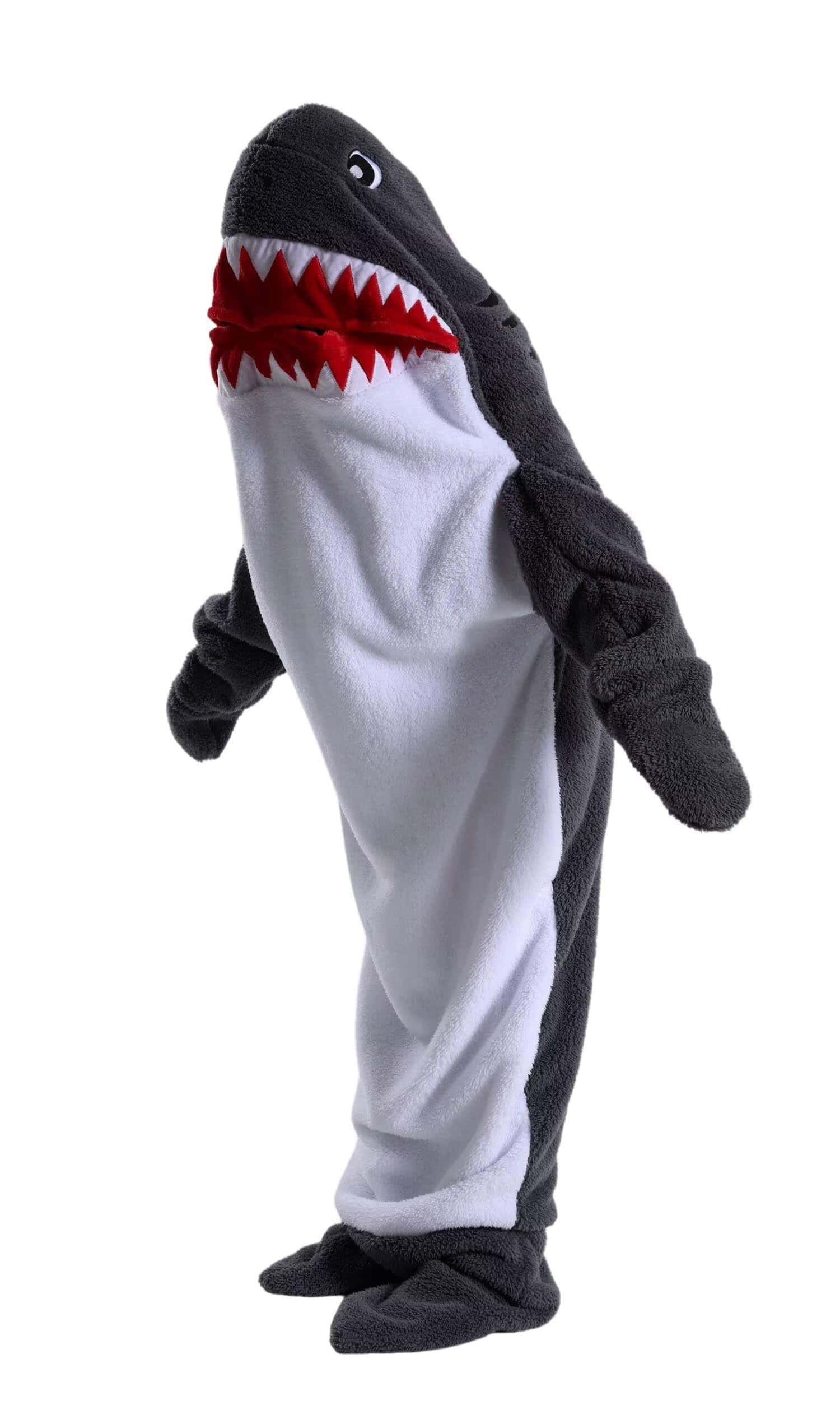 Manta con forma de tiburón para adulto, suave y cálida - Imagen 5