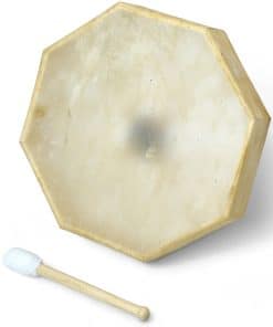 Tambor de Marco/Bodhran GMP Tradicional con Mango | Cabeza