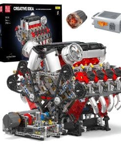 Juego de bloques de construcción del motor V8 Mould King,