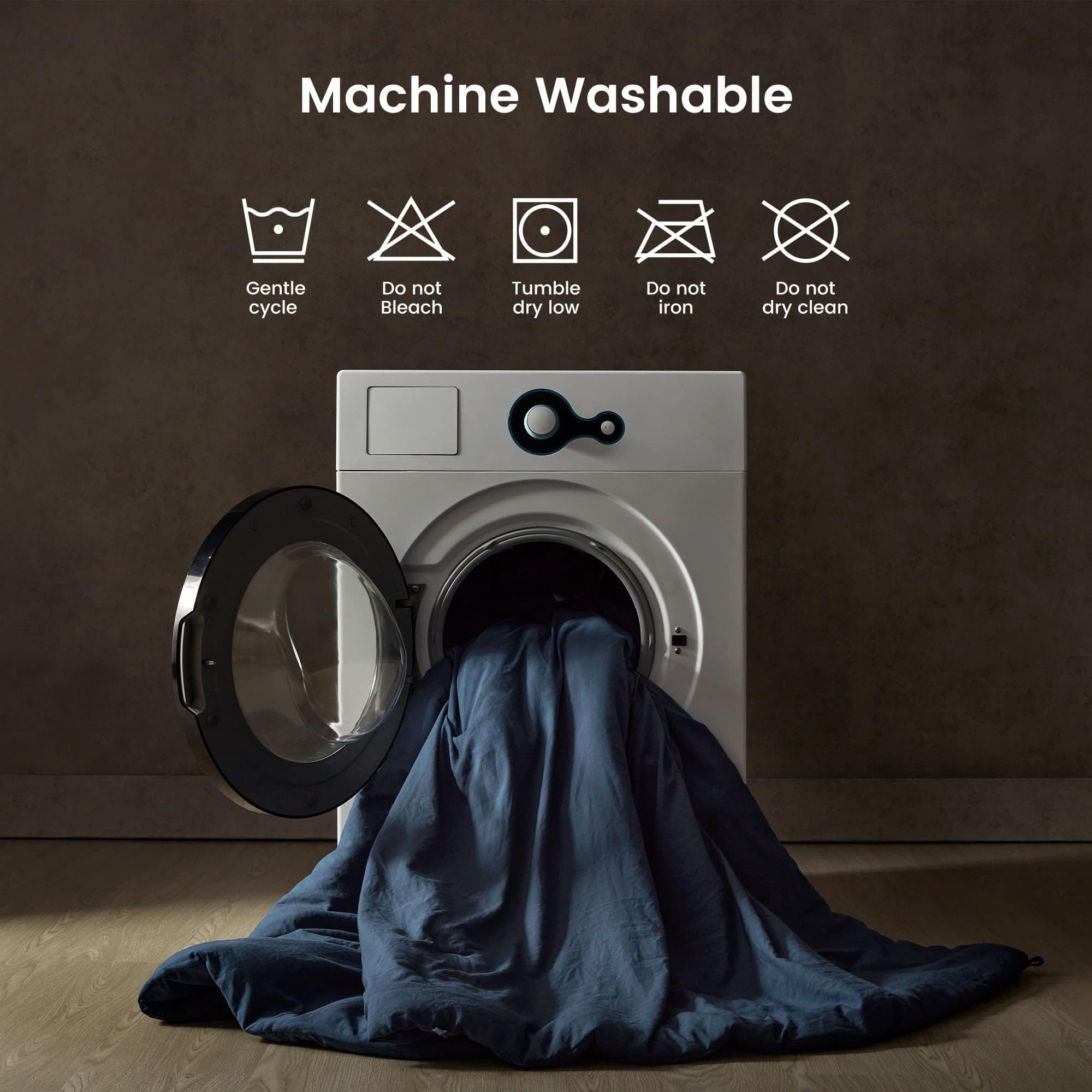 Conjunto de edredón SLEEP ZONE Queen, Inserto de edredón - Imagen 7