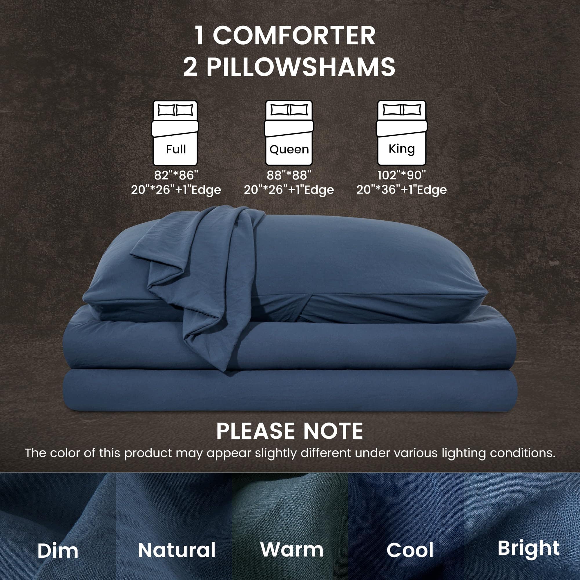 Conjunto de edredón SLEEP ZONE Queen, Inserto de edredón - Imagen 6