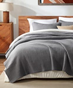 Juego de Edredones SLEEP ZONE, Cubrecamas -Gris