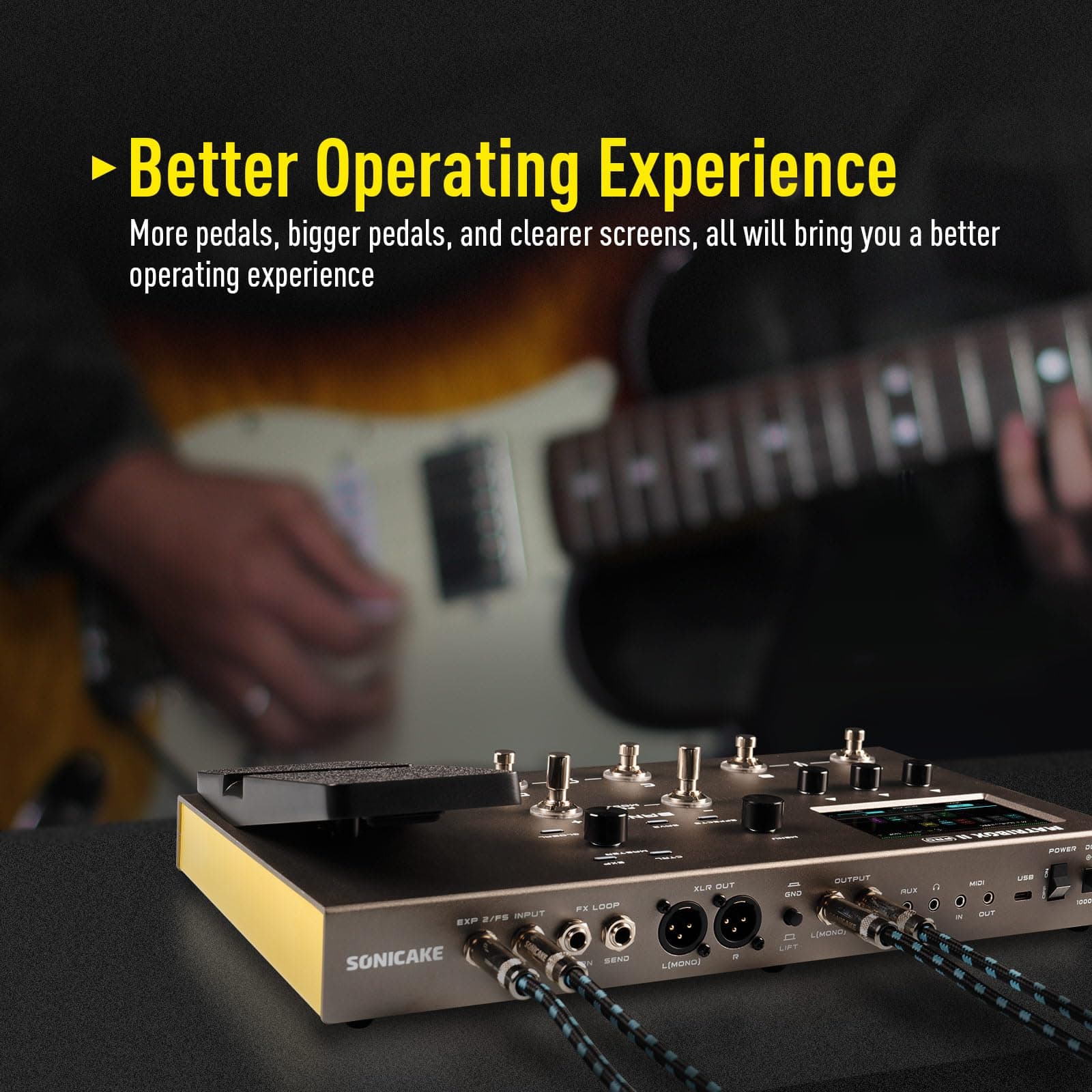 SONICAKE Matribox II Pro - Pedal de Efectos Multi-Guitarra - Imagen 6