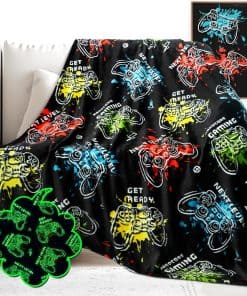 Cobertor de juegos HWING Glow in The Dark - Suave y