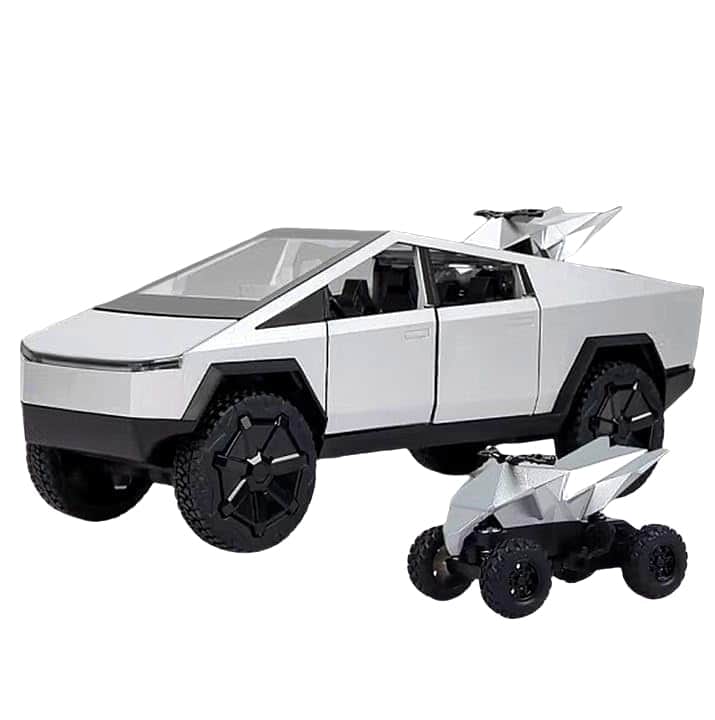 Modelo de coche de aleación todoterreno pick-up 1:24 con