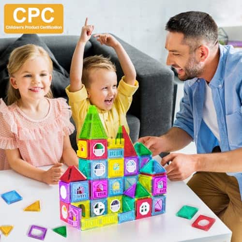 Bloques Magnéticos, Set de 110PCS de Construcción con - Imagen 4