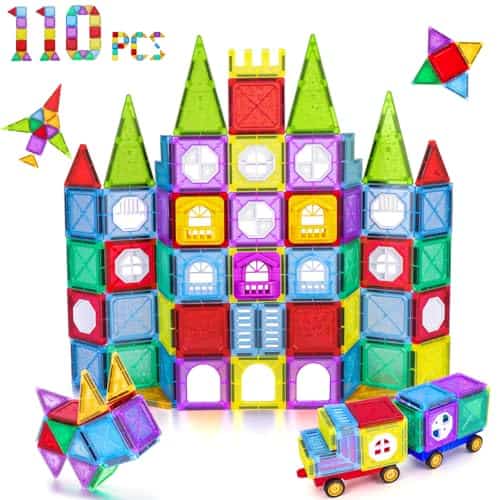 Bloques Magnéticos, Set de 110PCS de Construcción con - Imagen 9