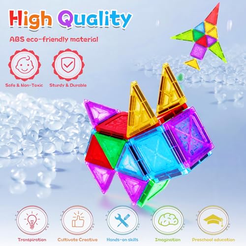 Bloques Magnéticos, Set de 110PCS de Construcción con - Imagen 5