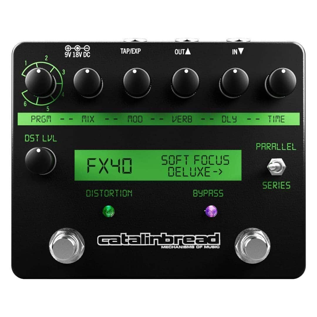 Pedal de Guitarra Multi-Efectos de Reverb Catalinbread Soft