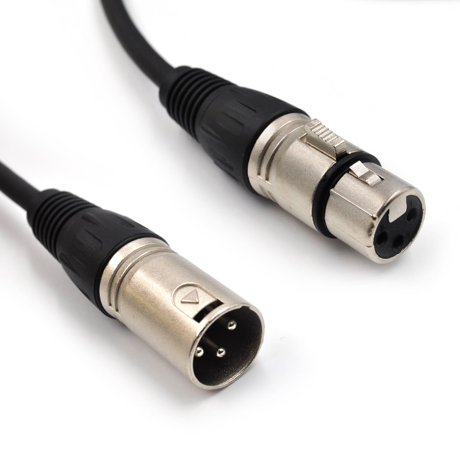 Zhupoub (Paquete de 4) Cable de Micrófono XLR de 50 Pies, - Imagen 7