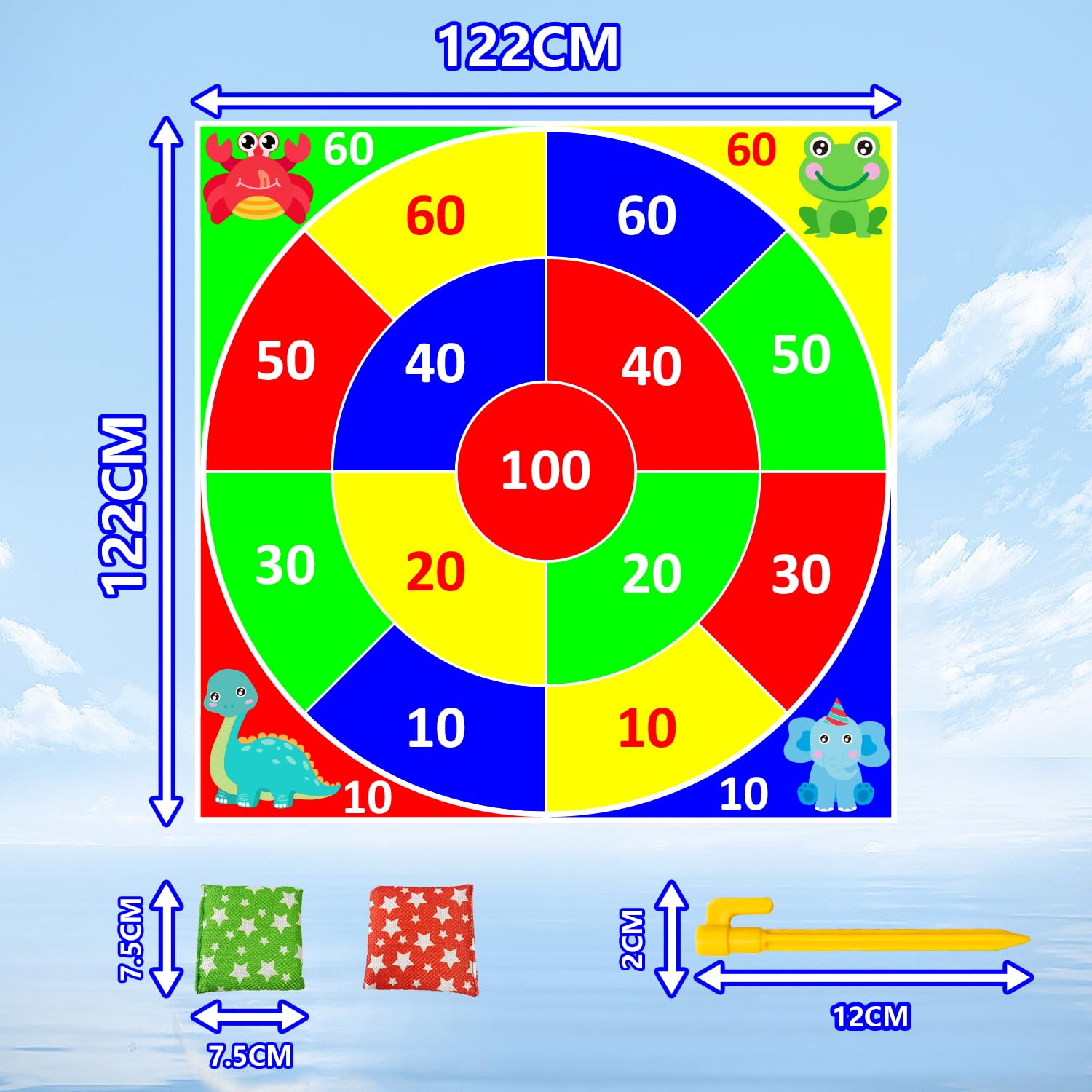 Juego de Lanzamiento de Seguridad para -Rojo-verde - Imagen 3