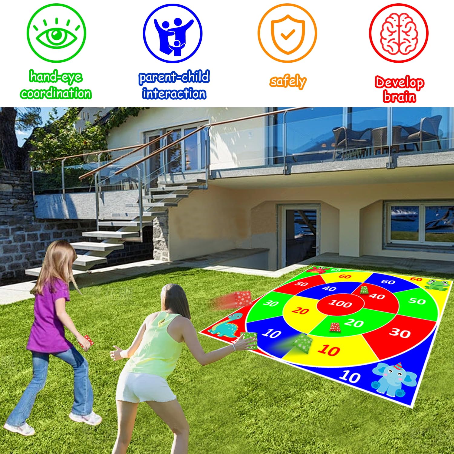 Juego de Lanzamiento de Seguridad para -Rojo-verde - Imagen 6