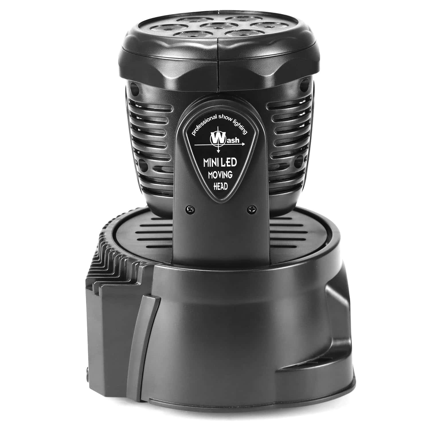 Luces de Escenario RGBW Mini Moving Head DJ de QWORK, 7x8W - Imagen 3