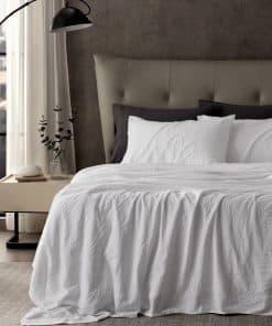 Juego de sábanas tamaño King SLEEP ZONE - -Blanco