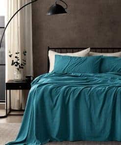 Juego de sábanas SLEEP ZONE Queen - Juego de -Teal