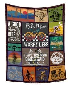 Manta Suave de Bicicleta Invent Fresh Regalo para Amantes