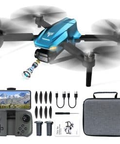 Drone con Motor sin Escobillas y Cámara FPV 4K, Quadcopter