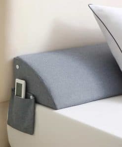 Almohada de cuña para cama Euphpivigy -Gris Claro
