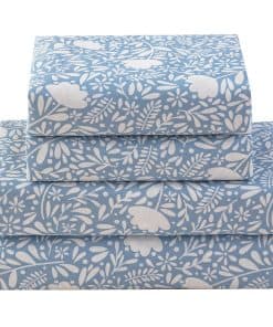 Juego de Sábanas Florales Jessrydo, Tamaño Queen, Bolsillo