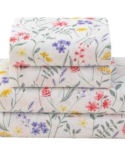 Jessrydo Juego de Sábanas Florales Tamaño Queen con