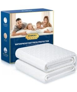 Protector de colchón impermeable King suave y liso