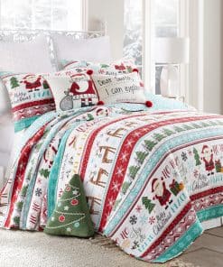 Set de Edredón Levtex Home - Ho Ho Holidays - Edredón King