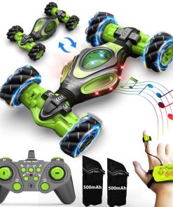 XUERENTECH Coche de Acrobacias RC con Sensor de Gesto 1:12