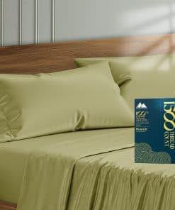 Funda de Almohada de Algodón Egipcio 100% para Tamaño