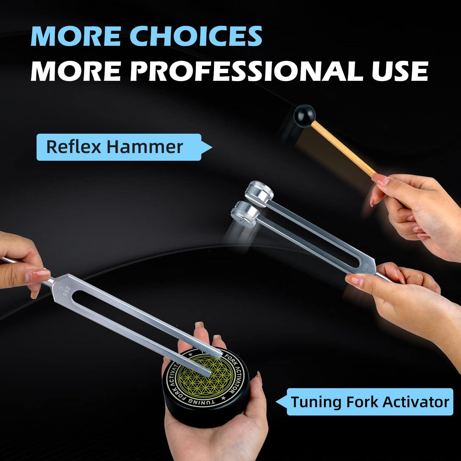 Juego de Diapasones para Sanación, Diapasón de Aleación de - Imagen 7