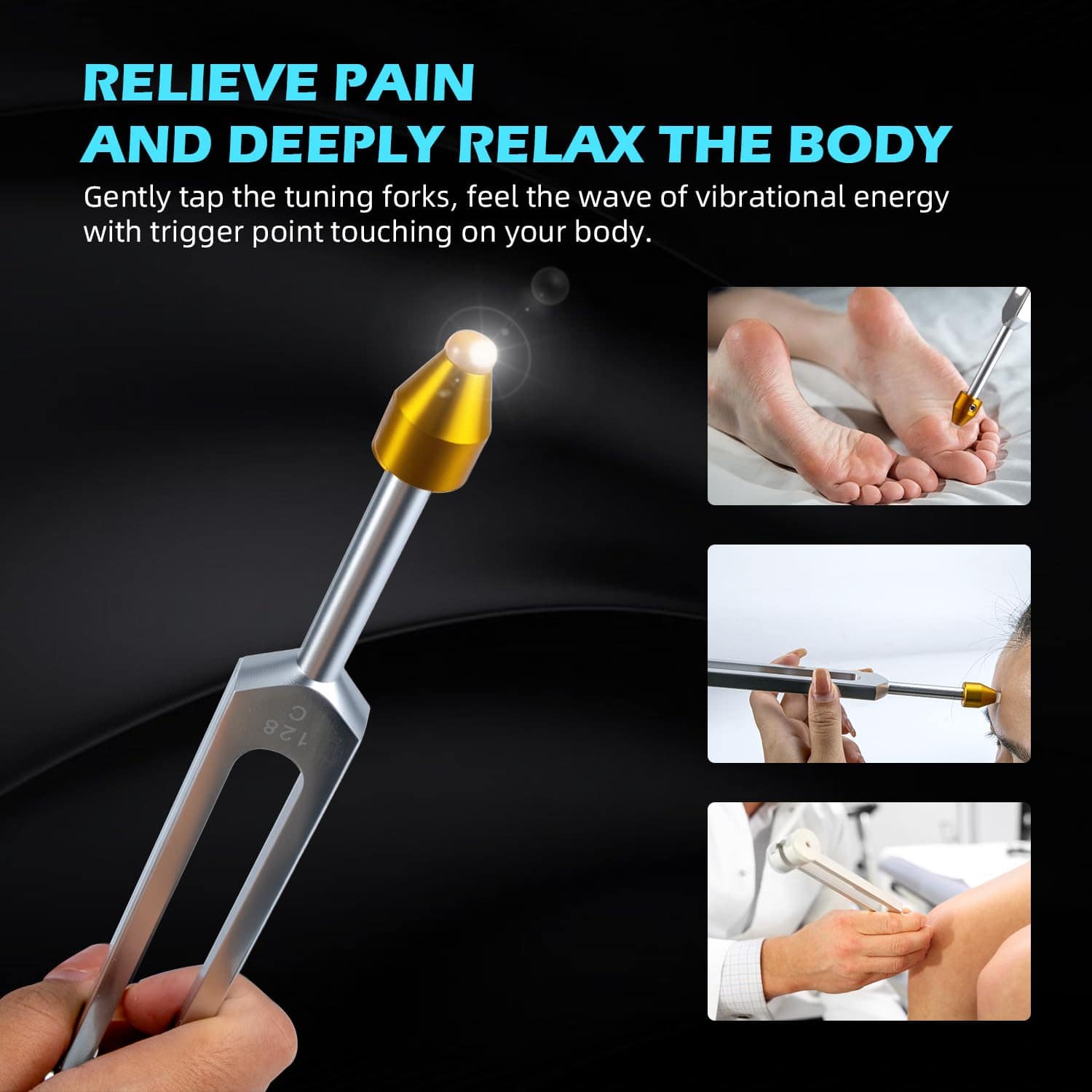 Juego de Diapasones para Sanación, Diapasón de Aleación de - Imagen 6