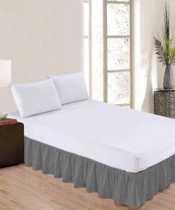 Faldón de Cama Tamaño King Estilo Volante de Comfort