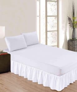 Falda de cama tamaño King con volantes de Comfort Beddings