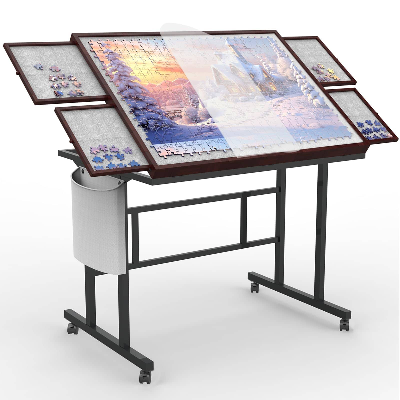 Mesa de rompecabezas 1500 piezas, Mesa de rompecabezas con