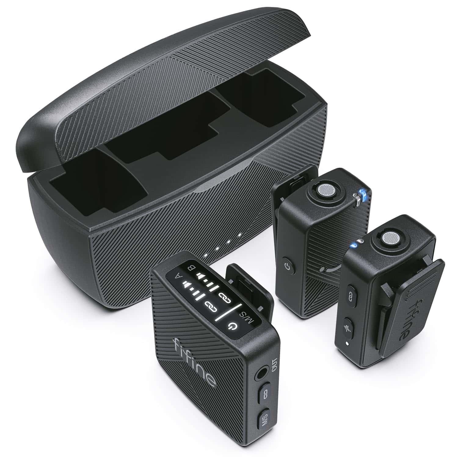 Micrófono Inalámbrico de Solapa FIFINE para