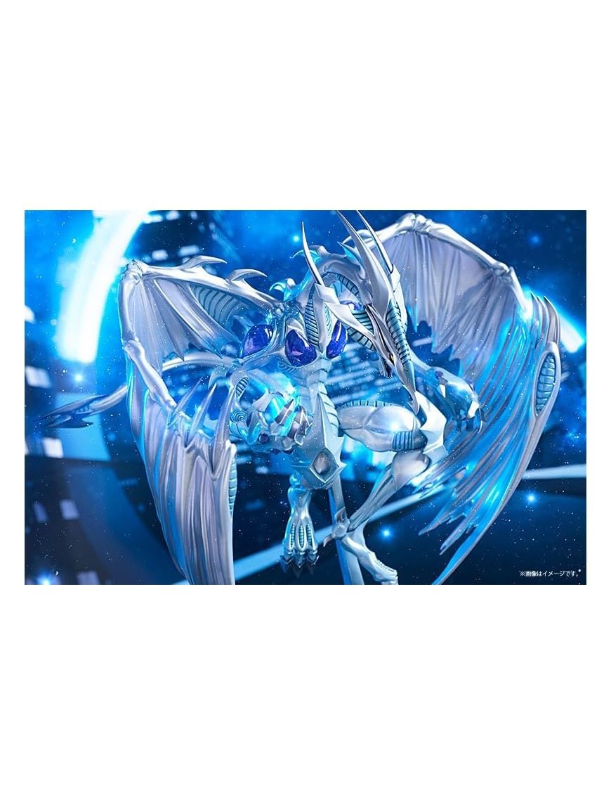 Figura Amakuni Stardust Dragon 5D's 1/7 para Yu-Gi-Oh!, Azul - Imagen 4