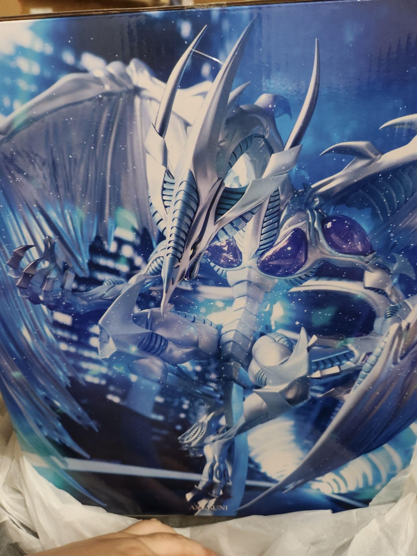 Figura Amakuni Stardust Dragon 5D's 1/7 para Yu-Gi-Oh!, Azul - Imagen 7