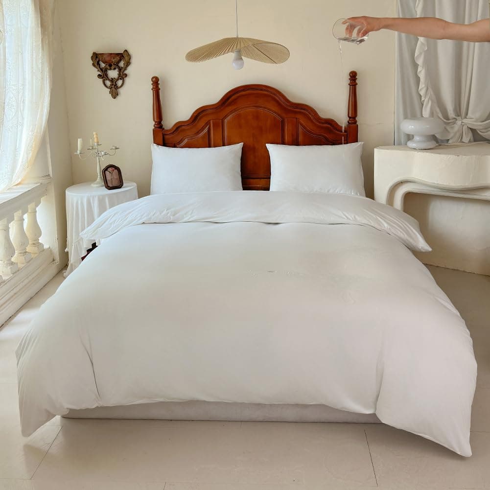 Funda Protectora Impermeable para Edredón Individual,