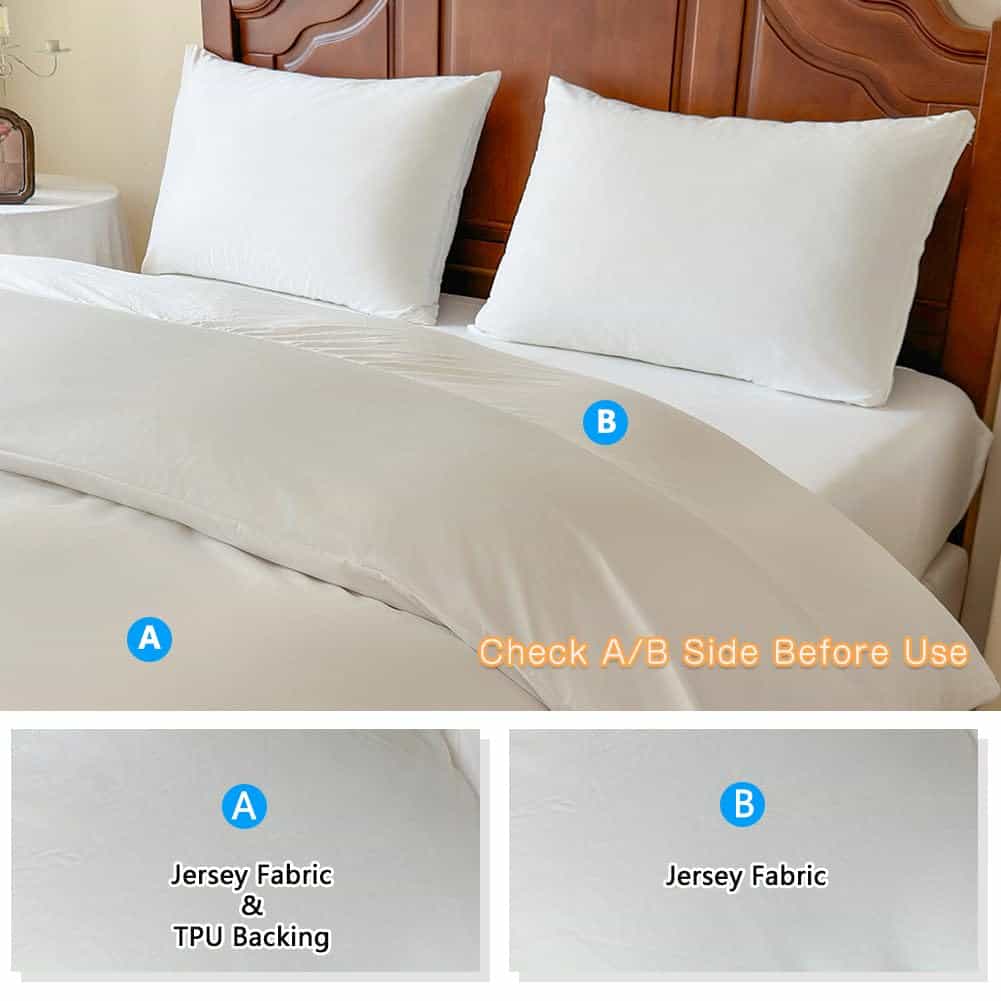 Funda Protectora Impermeable para Edredón Individual, - Imagen 4