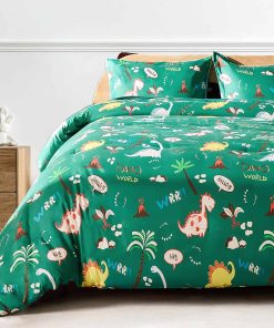 Set de edredón gemelo MORAIS, 5 Piezas Juego de cama de