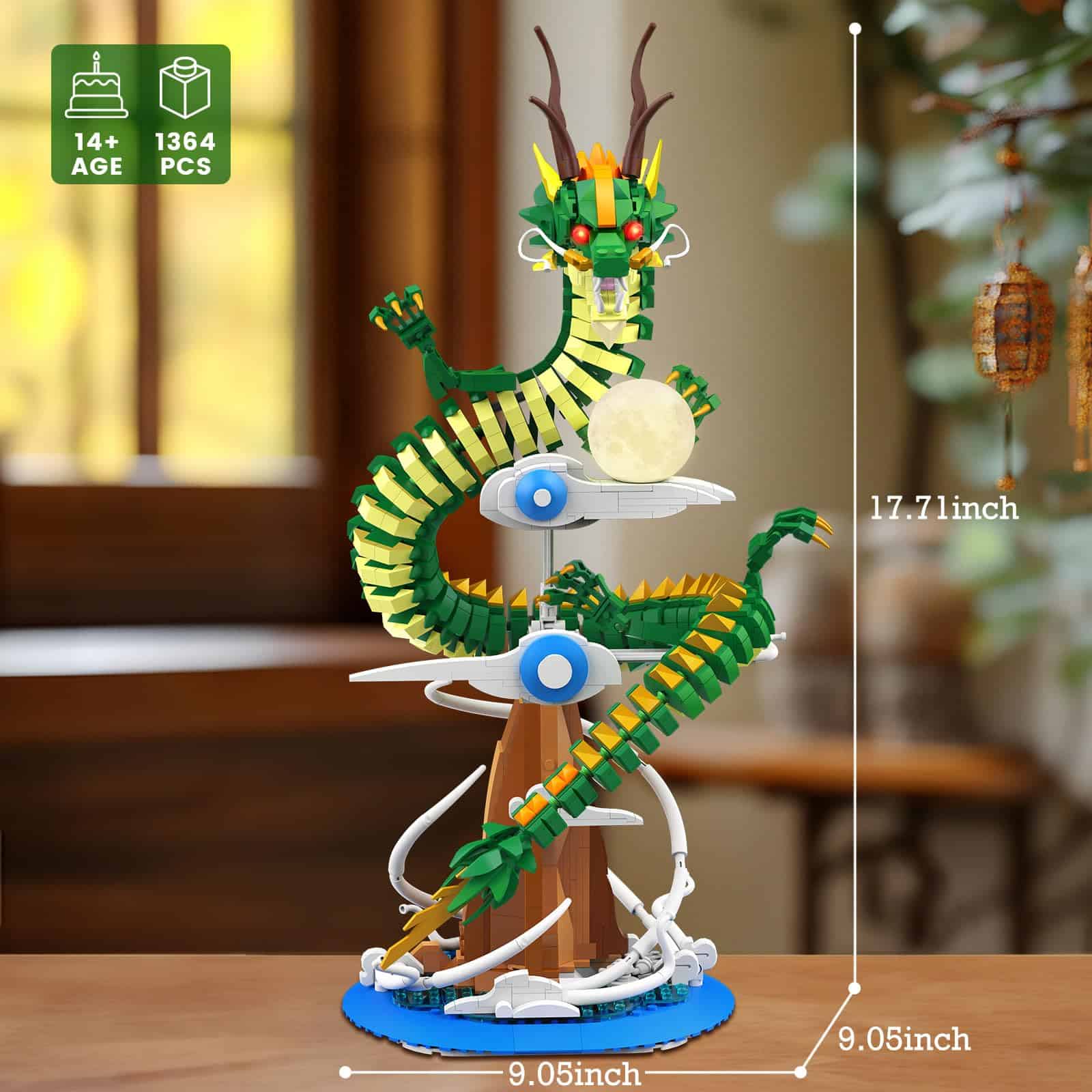 Set de bloques de construcción NUTCRACKER Dragon para - Imagen 3