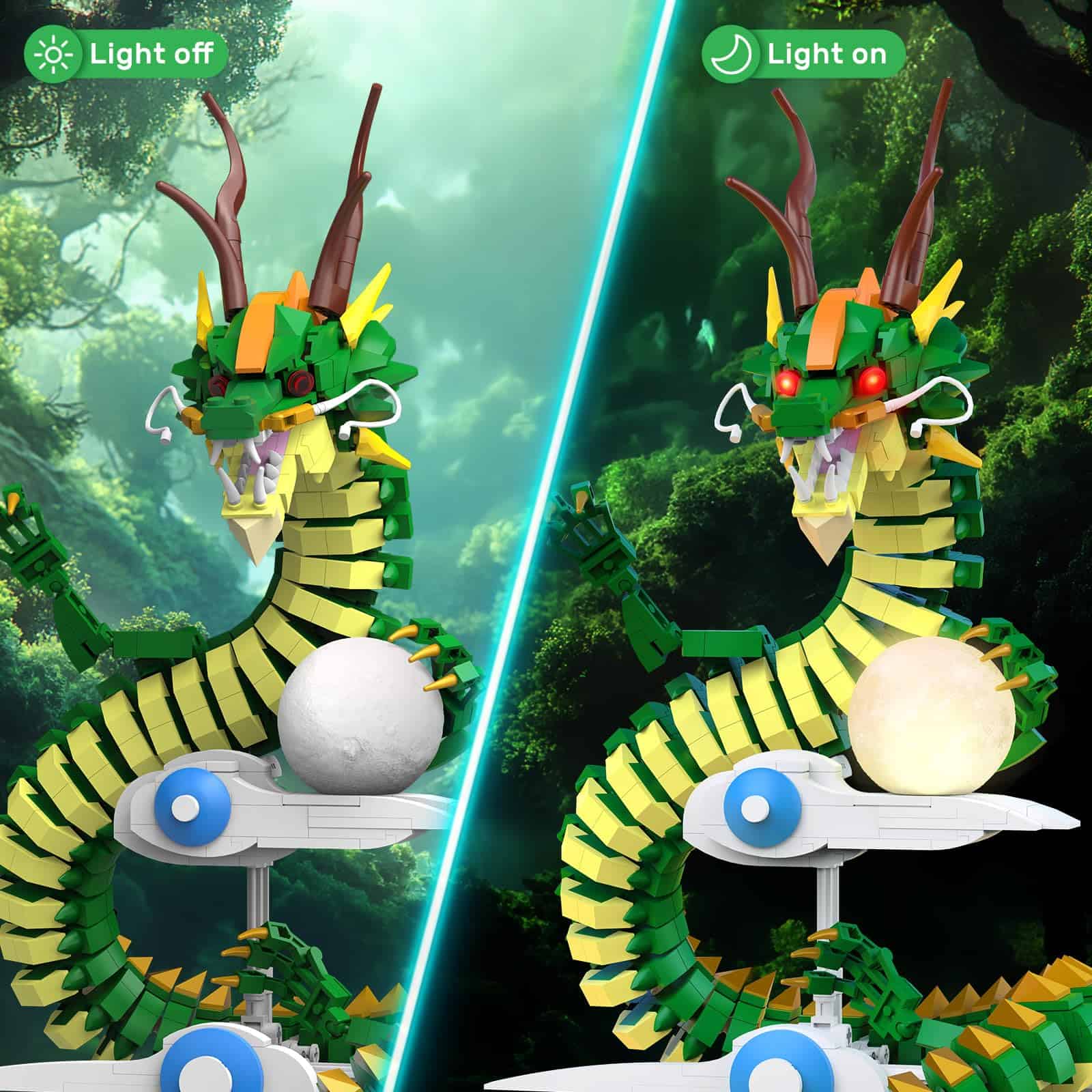 Set de bloques de construcción NUTCRACKER Dragon para - Imagen 4