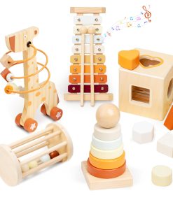 Conjunto de Juguetes Montessori de Madera Smartwo para