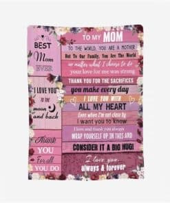 Mantas de Tiro para Mamá en su Cumpleaños Día de la Madre |