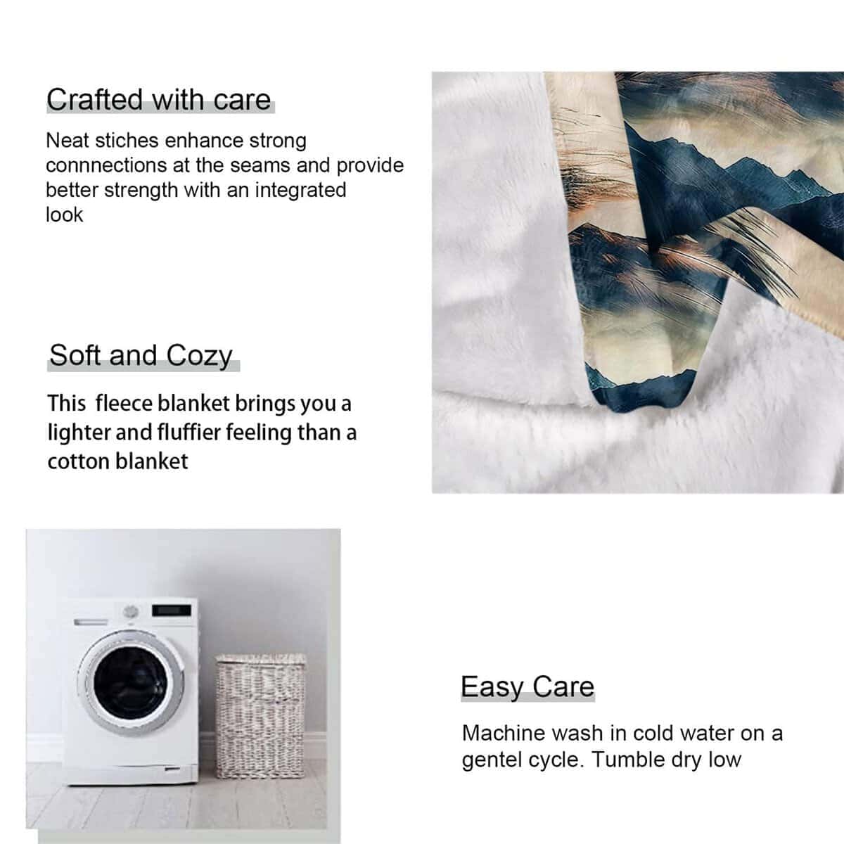 Manta de Felpa Rstick Águila Calva para Amantes de las - Imagen 7