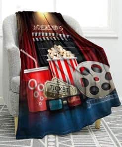 Manta de regalo Jekeno Movie Clapboard, Decoración de cine