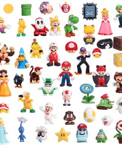 Juego de 48 Piezas de Figuras de Acción de Super Mario