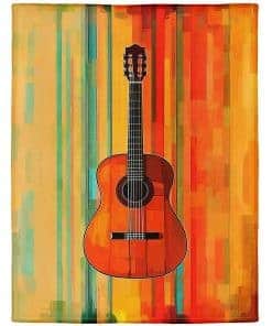 Manta de Guitarra Rstick para Amantes de la Música 60" x