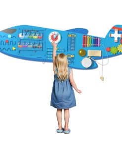 Tablero de actividades Montessori Little Oak Play Airplane