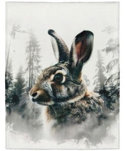 Manta de Conejito Lindo Rstick para Amantes de los